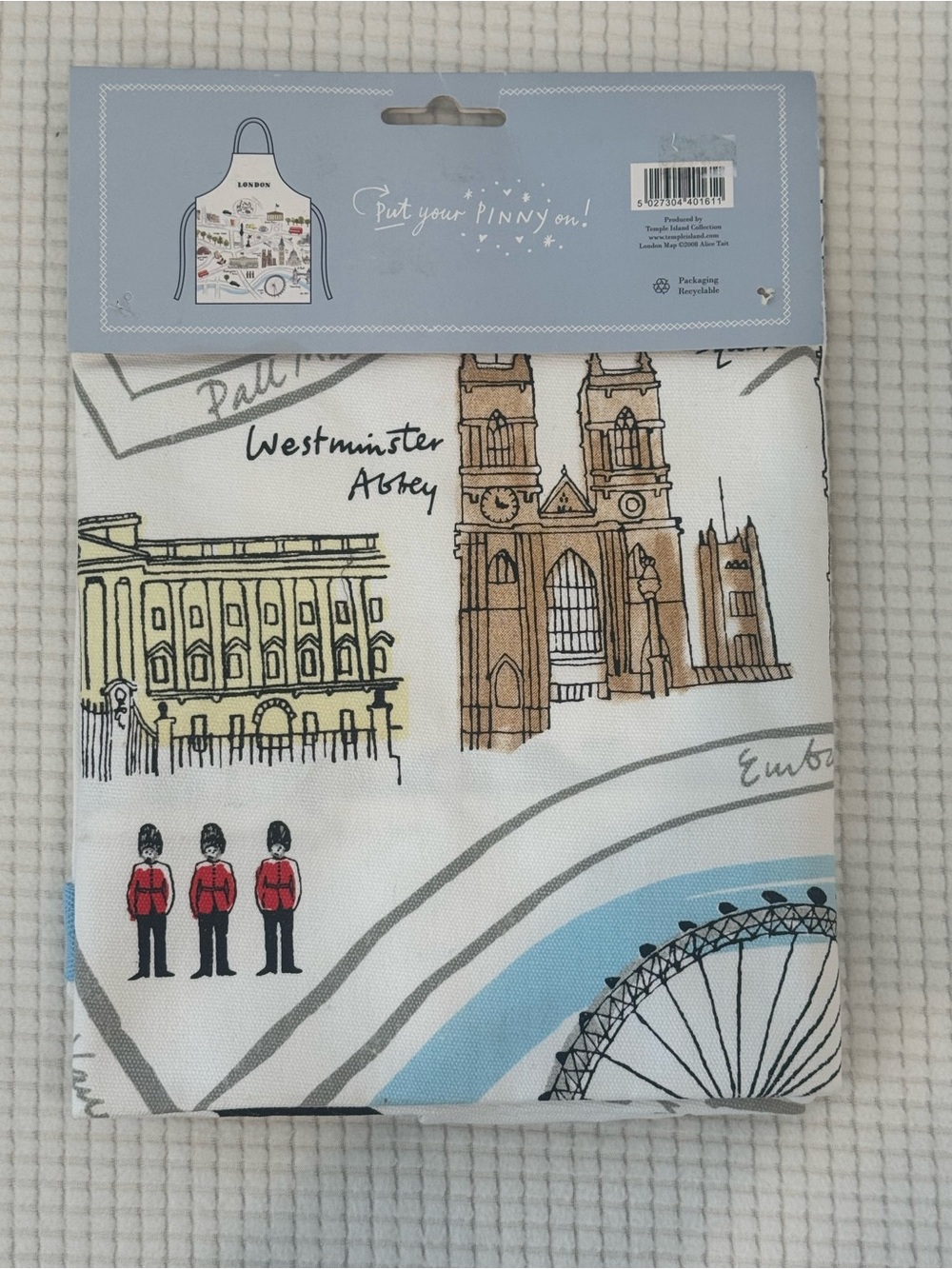 Alice Tait London Apron
100% Cotton New in
Original Packaging
Westminster Abbey